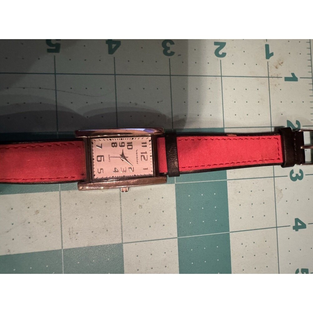 Vernier Genuine Leather Watch #25368